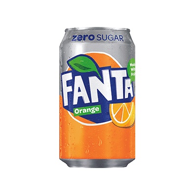 Fanta Orange Zero Can